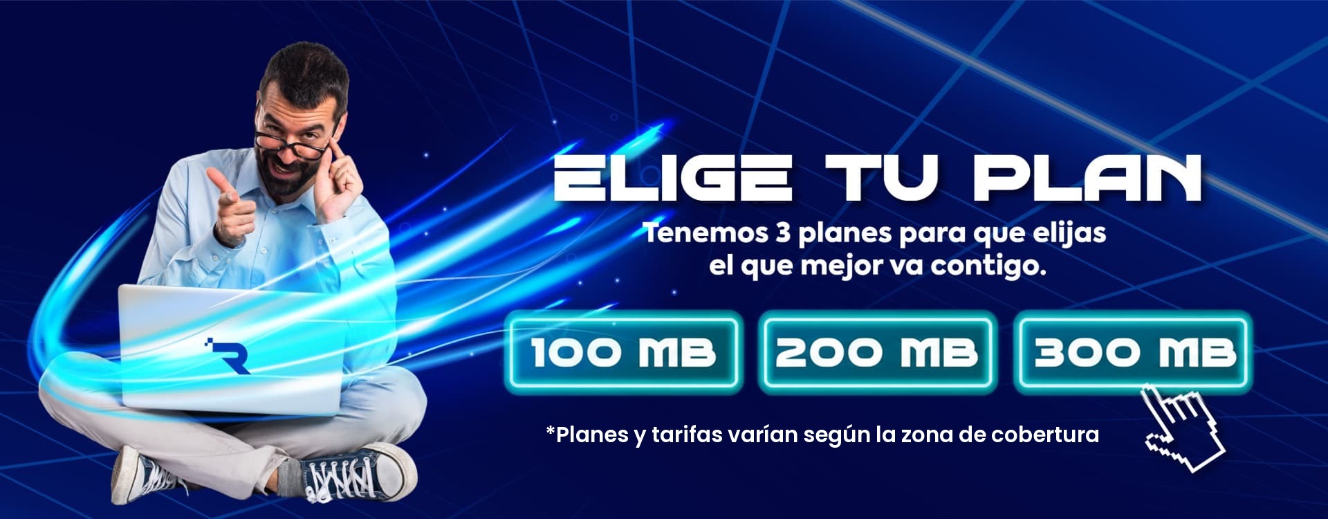 Banner planes 100-200-300 MB