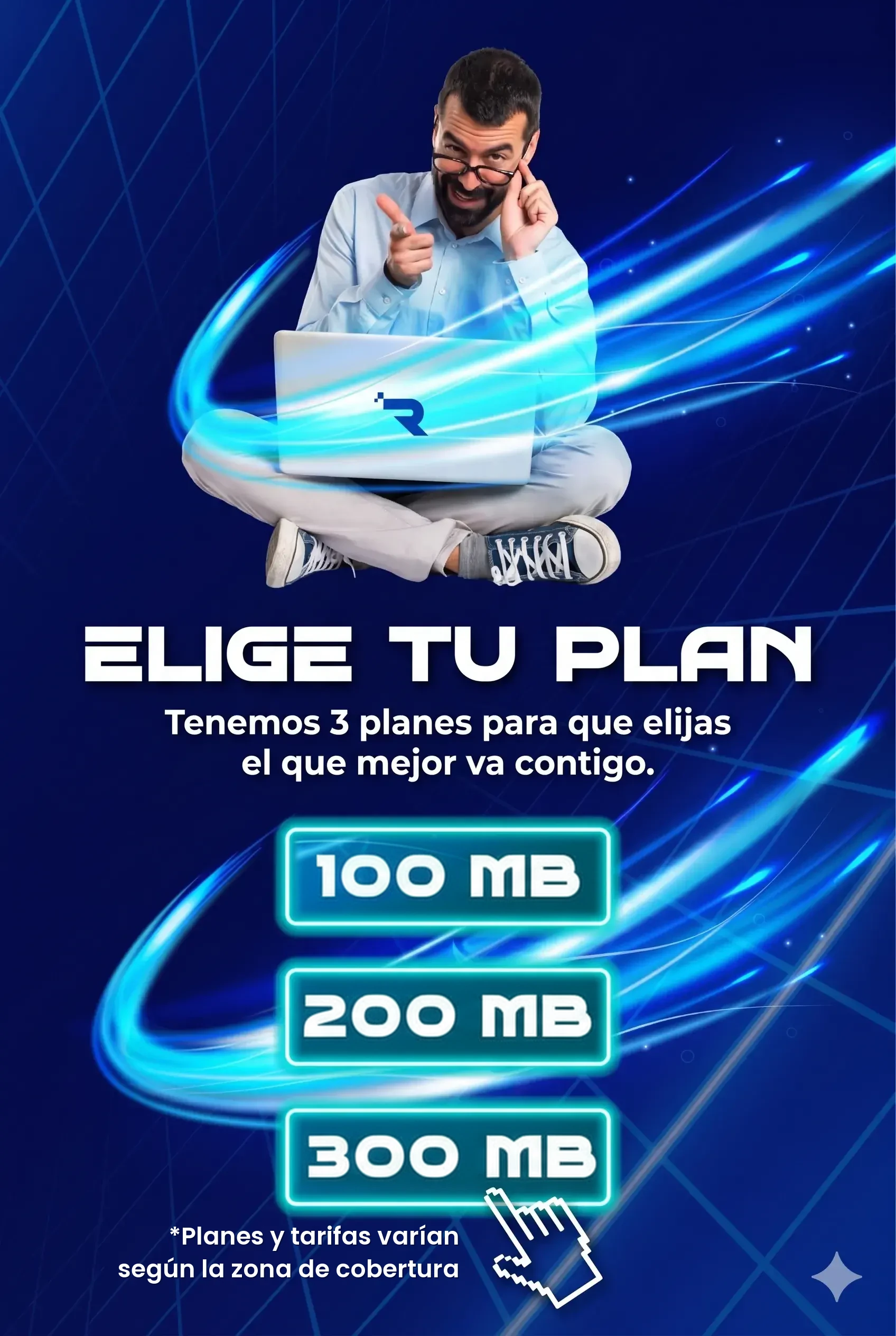 Banner planes 100-200-300 MB